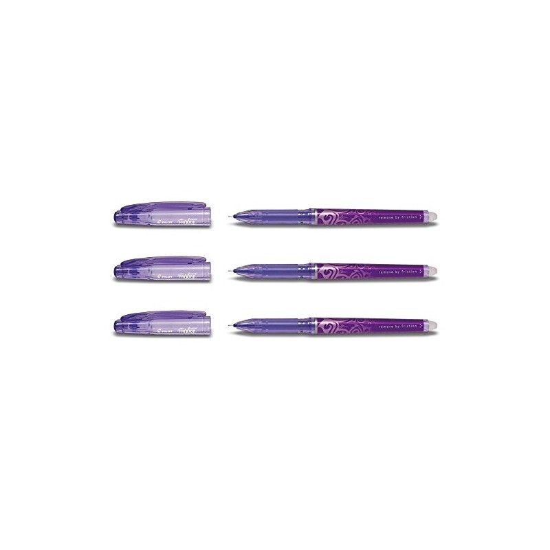 Pilot Frixion Point 3er Set Purple