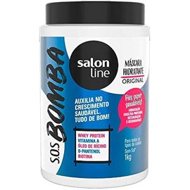 Linha Tratamento Salon Line - Máscara Explosão de Hidratação 1000g (Vitamin Bomb SOS Treatment Collection - Intense Moisturizing Mask 17.65 Oz)