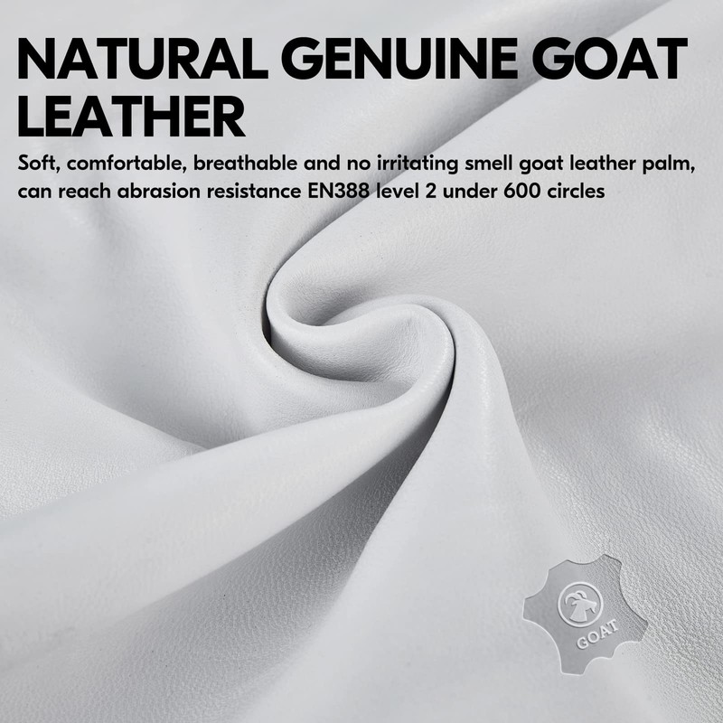 Vgo... Chainsaw Gloves 12-Layer Protection on Both Hands, Safety Goat