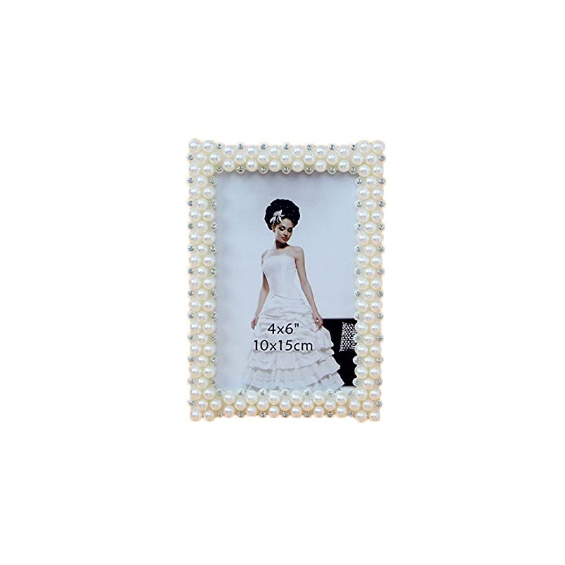 TPTC99206 Glitter Gorgeous Pearl Pearl Beaded Picture Frame Picture Frame