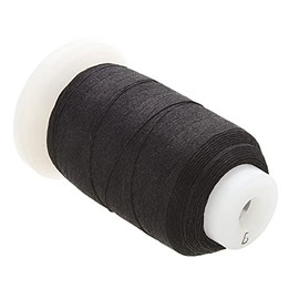 The Beadsmith Pure Silk Cord – Black Color – Size B (0.203mm/0.0008”) – 390 Yards (1170ft), 1/2-Ounce Spool – For Knotting Pearls, Gemstones, Crystals and Beads