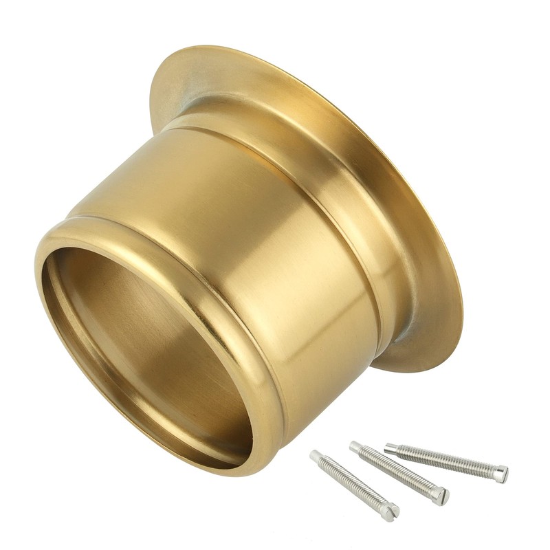 Lonsince Extended Garbage Disposal Flange for Kitchen Sink,Gold Sink Flange,Deep