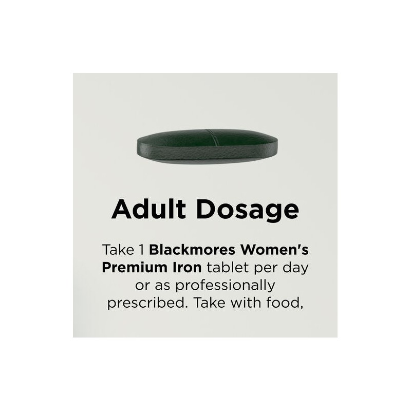 Blackmores Women's Premium Iron 30 Tablets