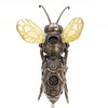 Veronese Design 10 5/8" Steampunk Hornet On Display Stand Resin