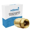 kör4u York System Check Valve 1 1/4 Inch, Brass, PN10,