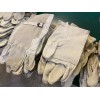 Unbranded D3-A Khaki Leather Rappelling Work Gloves, size 5 NEW