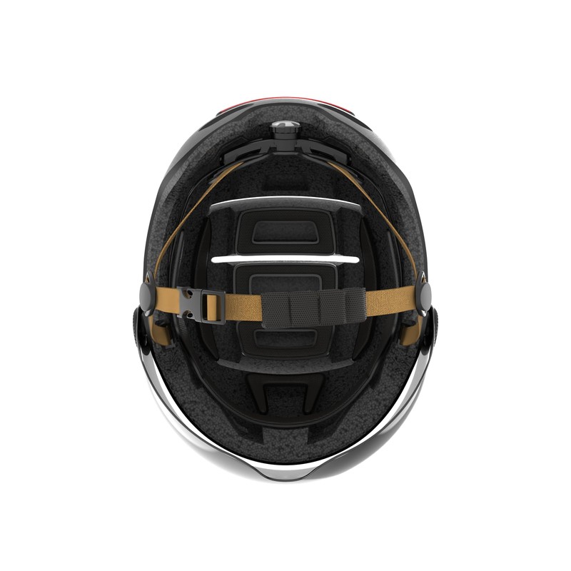 LIVAL L23_Smarter City Helmet with Visor in Black_M_54-58 cm
