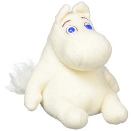 Moomin 573590 Plush Toy, Palm Size, Height Approx. 4.1 inches (10.5 cm)