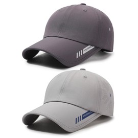 AYPOW Baseball Cap Herren Damen Schnell Trocknend Basecap Outdoor Sport Running Cap, Atmungsaktiv Leichte Faltbare Sonnenschutz Baseballkappe Sonnenhut Schildmütze Golf Kappe mit Verstellbar Snapback