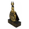 Classical Egyptian Golden Goddess Iset Isis Ra Nursing Horus Baby