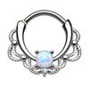 Piercingfaktor Piercing, Universal Clicker Shield Ring, Septum, Nose Piercing, Lip,