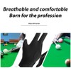 TSUOUKL Snooker Handschuhe,Pool Billard Handschuhe,Billiard Pool Cue Gloves,Rutschfeste Poolhandschuhe,Abriebfeste Poolhandschuhe,Verstellbare