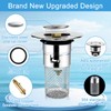 Sink Plug for 34-40 mm Drain Drain Pack of 2