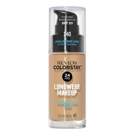 Base de maquillaje líquida Revlon ColorStay Normal/Dry COLORSTAY MAKE UP tono 240 medium beige - 30mL 100g