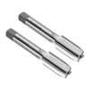 sourcing map 2pcs Straight Flute Thread Tap, M20 x 2.5