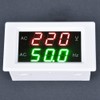 Voltage Frequency Meter, Generator Double Display LED Digital AC Voltmeter