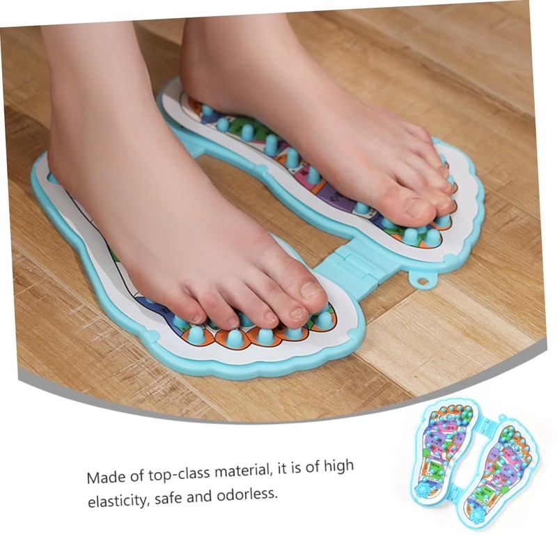 KOMBIUDA Foot Massage Acupressure Mat High Elasticity for Blood Circulation