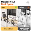 Xpatee 2 Pack Cable Management Under Desk Tray, 31.4" No