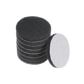 sourcing map 8pcs Drill Power Brush 3 inch Tile Scrubber Scouring Pads 800-1000 Grit for Bathroom Kitchen Household Cleaning