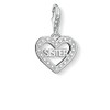 Thomas Sabo Damen-Charm 925 Silber Zirkonia weiß - 1266-051-14