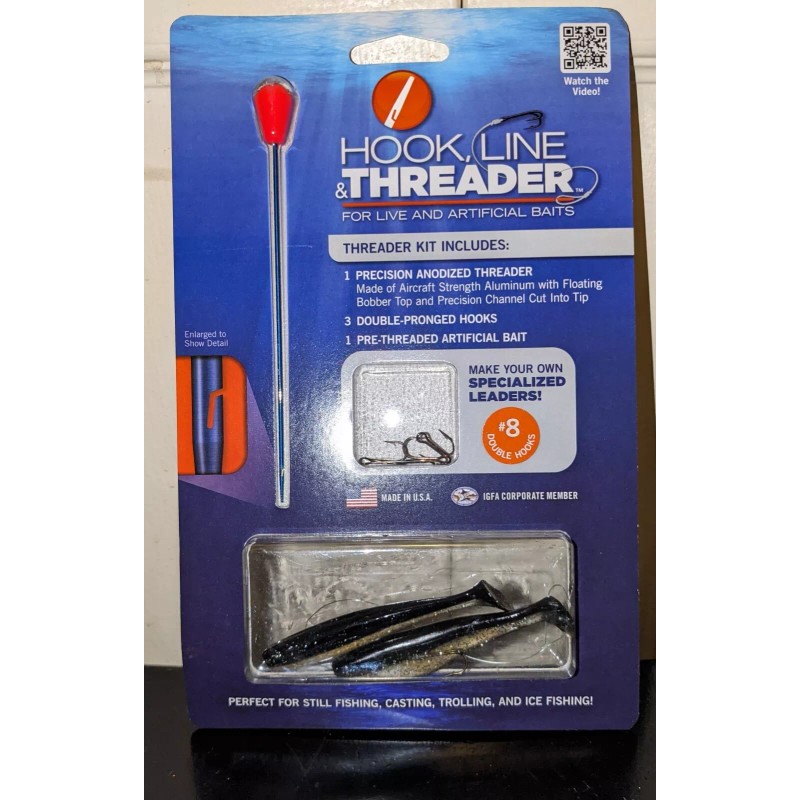 Hook Line & Threader Kit For Live and Artificial Baits