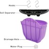 DEAYOU 6 Pack Wall Planter Hanging Flower Pot, Window Hang