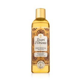 TESORI D'ORIENTE Shower Oil Amla & Sesame Oil, 250 ml, Aromatic Shower with Amla Fruit and Sesame Oil, Oil for Gentle Cleansing and Body Care, Ritual for Body & Senses