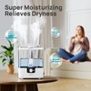 CHIVALZ 6L Humidifiers for Bedroom Large Room Home, Cool Mist