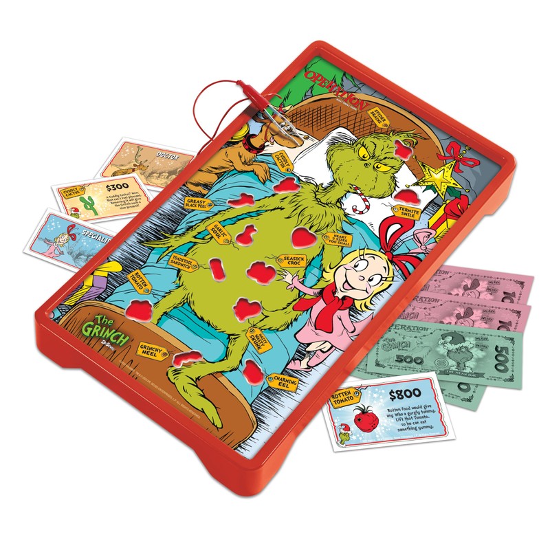 Operation: The Grinch Board Game | Classic Dr. Seuss Art