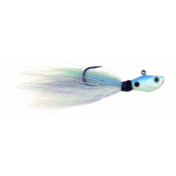 Spro Bucktail Jig-Pack of 1, Spearing Blue, 1-Ounce
