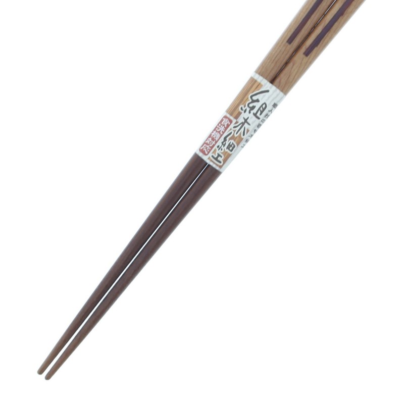 Chopsticks Pair Wood Crafted 乗鞍 Dishwasher Safe Antislip 21 cm