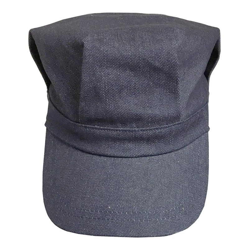 Broner Sized Railroad Engineers Hat (XX-Large, Dark Denim)