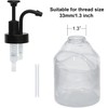 Soap and Lotion Dispenser Pumps,Smooth Action Pump,Replacement for Round 1.3in