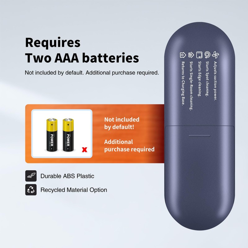 TRUCKON New Replacement Remote Control for eufy RoboVac 11S,11S Plus,12,