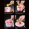 Ice Cream Scoop, Premium Ice Cream Scoop with Trigger Scooper