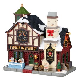 Lemax Village Collection Hoffman's Brat House, with 4.5V Adaptor