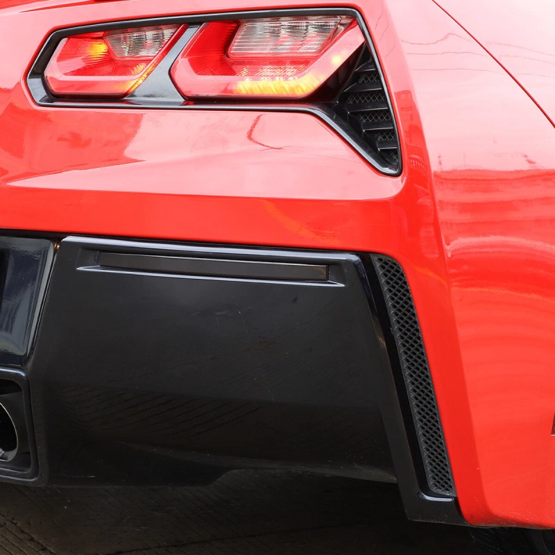 xiaoerdian2020 For Corvette C7 2014-2019 Rear Fog Light Guard Shade