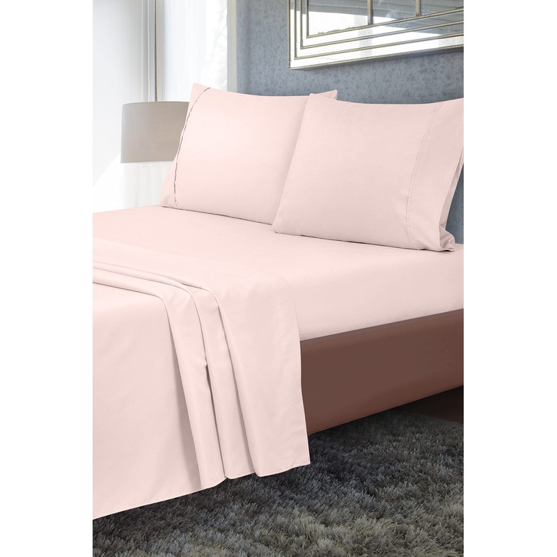 Royale Linens - Sábana encimera de microfibra cepillada, 1800 hilos,