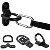 HENGBIRD 6 Pack D-Ring Tie Downs Cargo Tie Downs Anchors