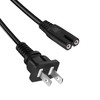Elliptical Machine Power Cord 2 Prong Power Cord Adapter 5FT
