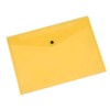 Envelope Wallet Q-CONNECT Press Stud PP A4 172 Micron Transparent