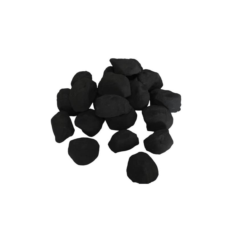 Gas Fire Coals 20 Replacement Random Shaped Cast Coals In