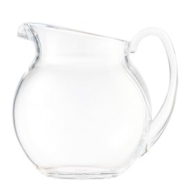 KLIFA- BOISE- Jarra acrílica resistente, jarra de agua a prueba de roturas, sin BPA, vasos de plástico, ideal para té helado, sangría, limonada y jugo, transparente, (50 onzas)
