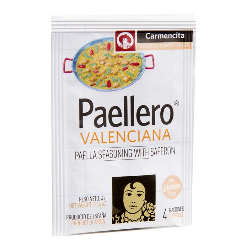 Carmencita. Meat & Vegetable Paellero. Paellero Valenciana. 12g (0.42oz).