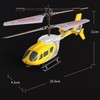 RC Helicopter with Lights 2.5 Channel Drop Resistance Anticollision Rechargeable