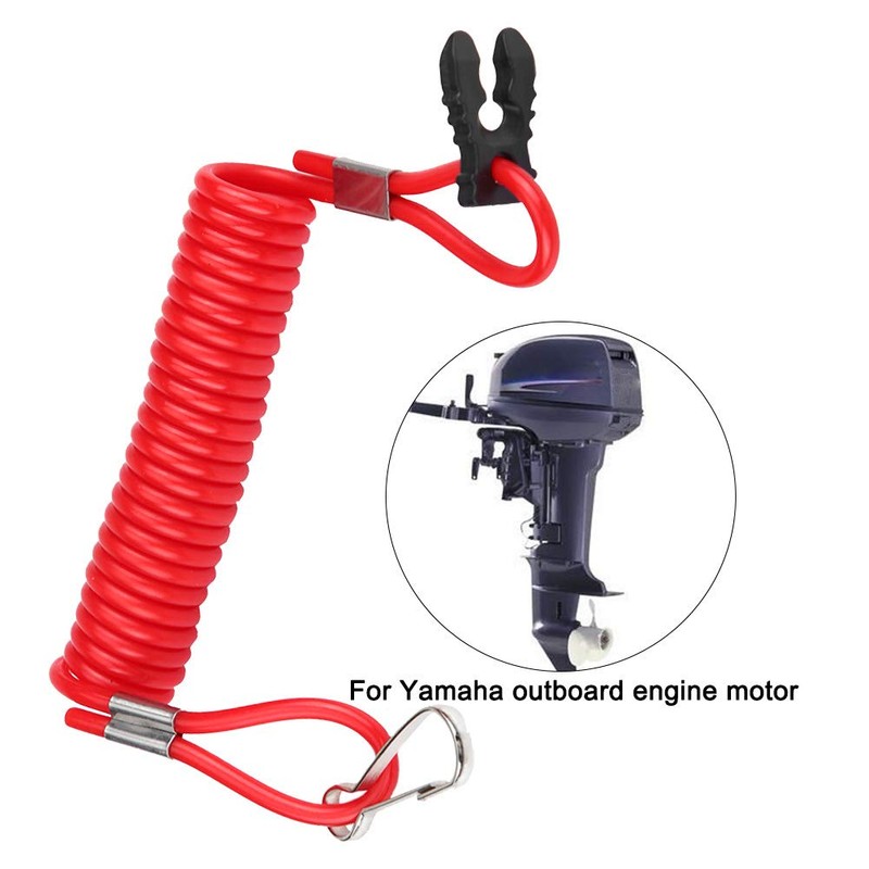 Honda 8hp Outboard + Outboard Kill Switch Key Rope Engine