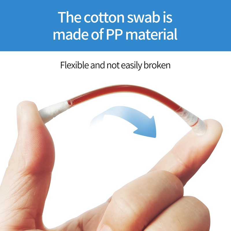 Svaha Povidone Iodine Swabsticks 50/Box - Iodine Swabs with Snap-Release