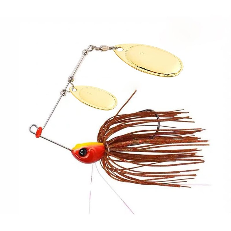 SUPERFINDINGS Over 60pcs 2 Colours 5 Sizes Iron Fishing Bait