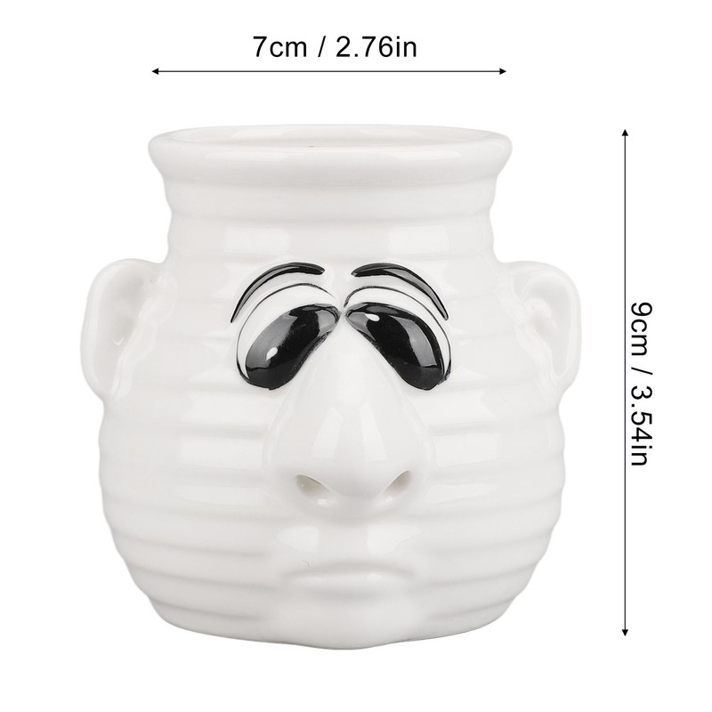Egg Separator Funny Snot Nose Easy Operation Durable Ceramic Time