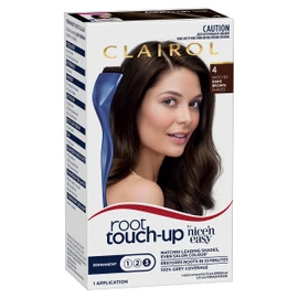 Clairol Root Touch Up, 4 Dark Brown, Permanent Colour, 100% Grey Coverage, Permanent Root Colour